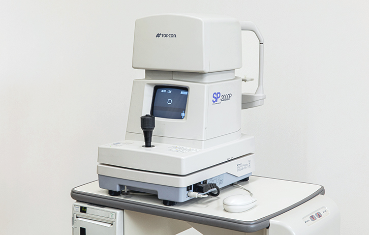 スペキュラマイクロスコープ（角膜内皮測定器）の写真