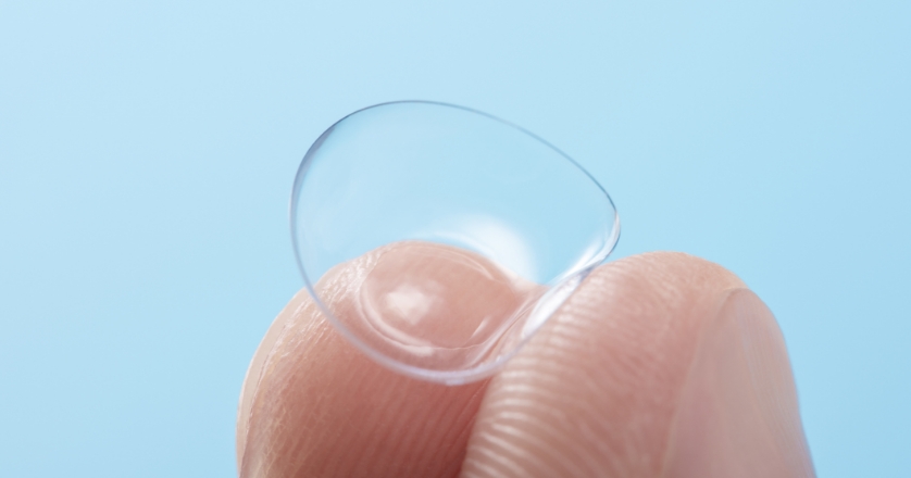 ソフトコンタクトレンズの写真