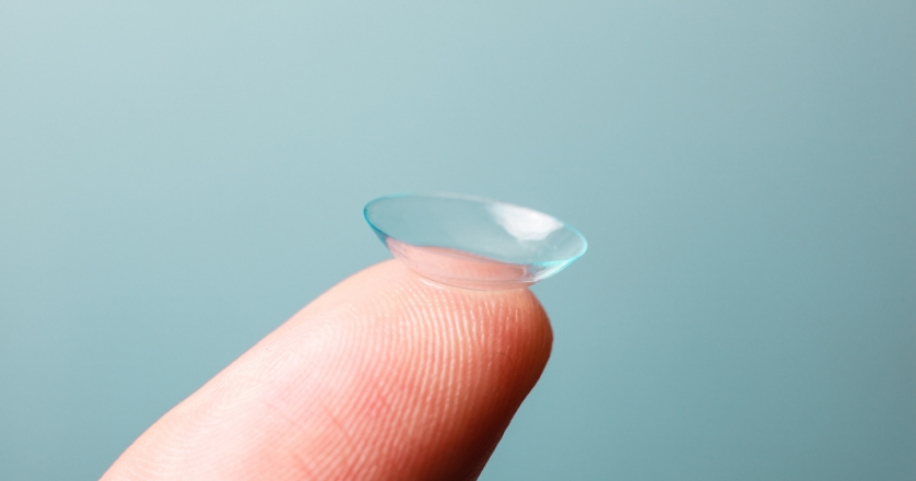 ハードコンタクトレンズの写真