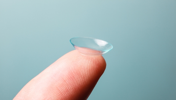 ハードコンタクトレンズの写真